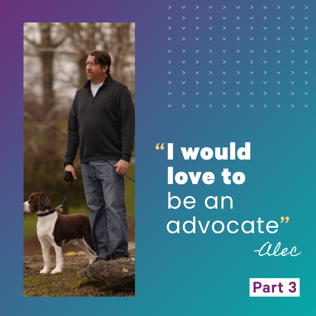 Video: Alec shares his VRAYLAR (cariprazine) story and dream of being an advocate for people with bipolar I disorder.