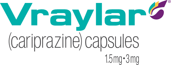 VRAYLAR® (cariprazine) logo.